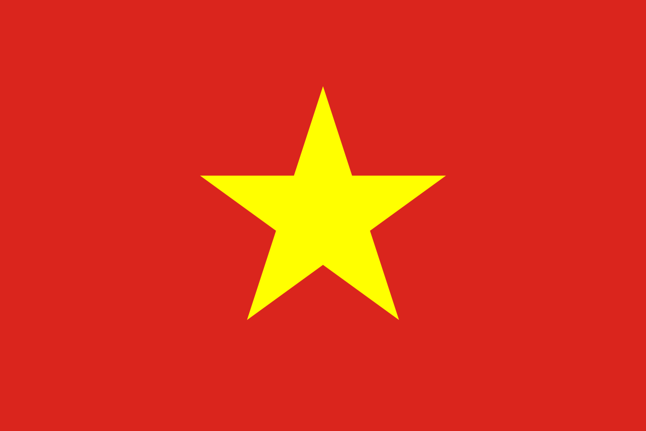 1280px Flag Of Vietnam.svg